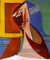 Buste de femme et Autoportrait 1929 Kubismus